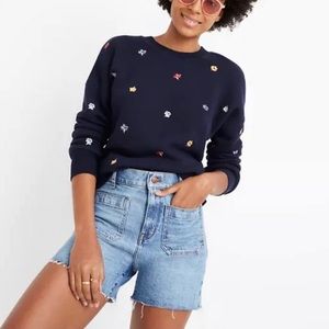 Madewell  High Rise Patch Pocket  Shorts Sz 27